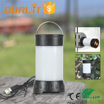 Boruit Outdoor Portable USB Charger Magnets Hanging LED Tent Light